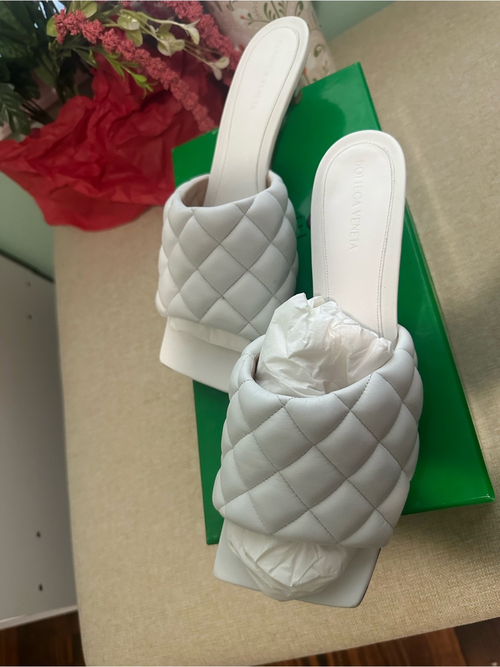 Bottega Veneta Padded Sandals